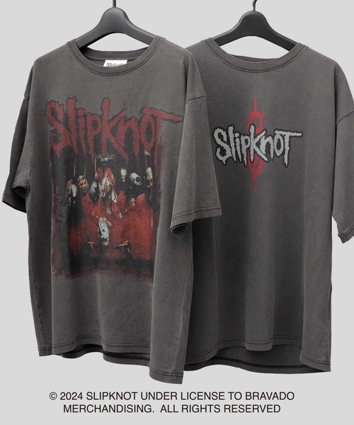 A.M.S. tシャツ Slipknot（スリップノット） 古着風 バンドTシャツ