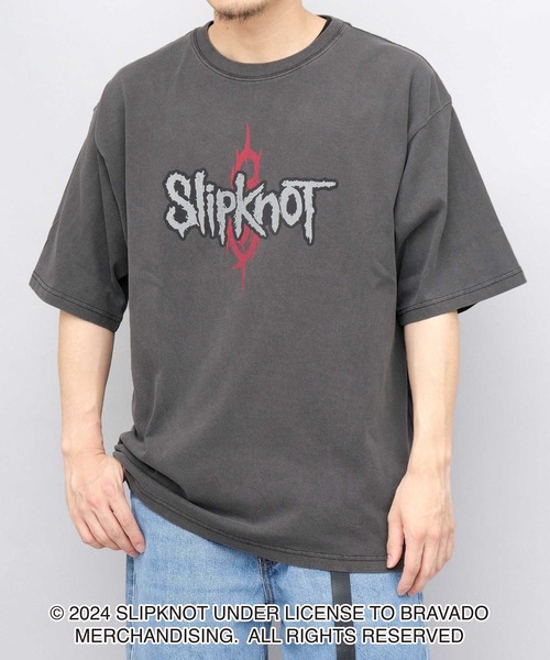A.M.S. tシャツ Slipknot（スリップノット） 古着風 バンドTシャツ