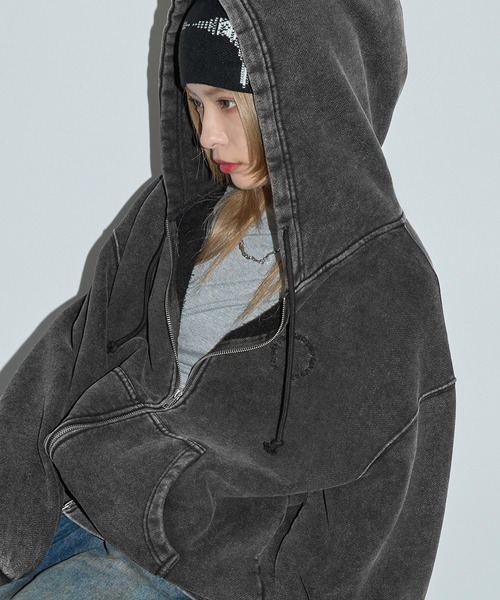 Anchor Smith（アンカー スミス） パーカー ヴィンテージ加工サークル