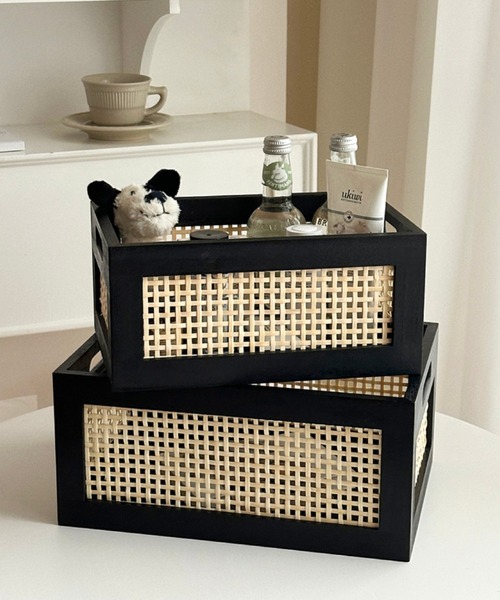 収納 ラタン収納ボックス : ZOZOTOWN Yahoo!店 - 通販 - Yahoo