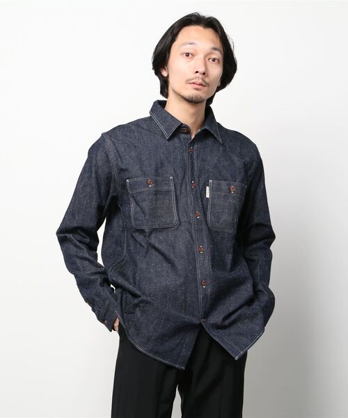 Nudie Jeans（ヌーディージーンズ） シャツ Sven Dry Bamboo Selvage