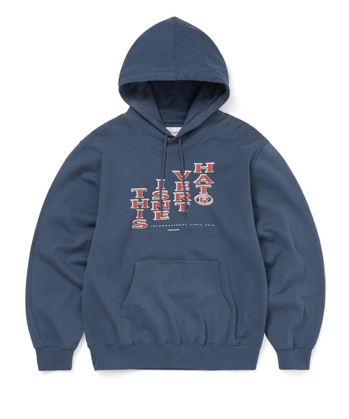 thisisneverthat（ディスイズネバーザット） パーカー Vertical Logo