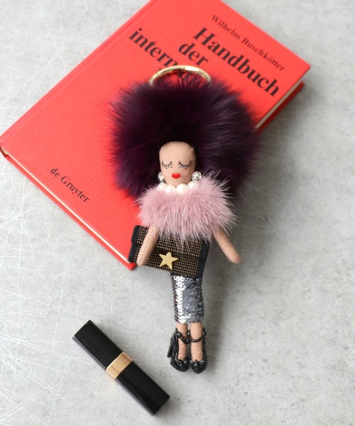 Three Four Time（スリーフォータイム） キーホルダー ドールチャーム