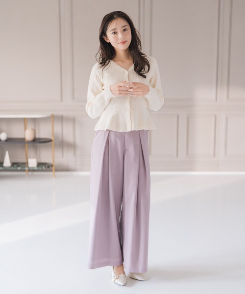 MISCH MASCH（ミッシュマッシュ） パンツ 2025秋冬新作 サイドベルト