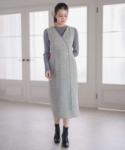 MISCH MASCH（ミッシュマッシュ） ジャンパースカート 2025秋冬新作