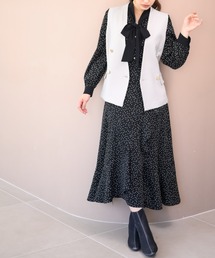 MISCH MASCH（ミッシュマッシュ） ワンピース ボウタイドット