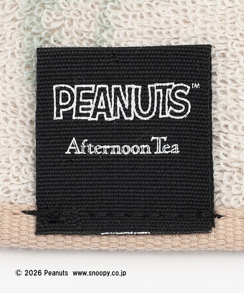 Afternoon Tea（アフタヌーンティー） タオル フェイスタオル/PEANUTS