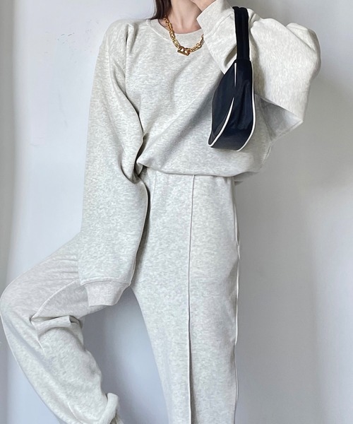 DAY CLOSET トレーナー スウェット 「セットアップ」長袖オーバー