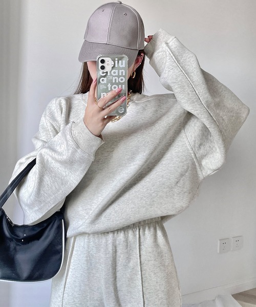 DAY CLOSET トレーナー スウェット 「セットアップ」長袖オーバー