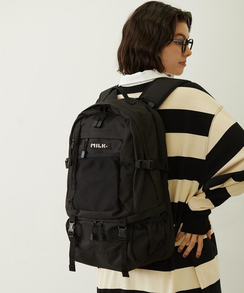 MILKFED.（ミルクフェド） デイバック リュック 「32L」NEO EMBROIDERY
