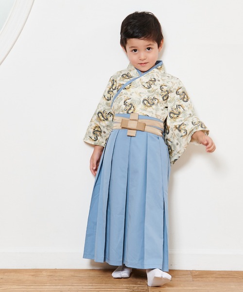 SweetMommy（スウィートマミー） 着物 2ピース コットン 本格キッズ袴