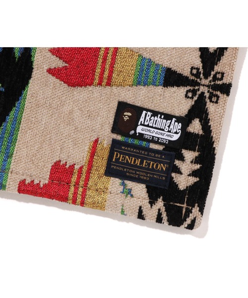 A BATHING APE（アベイシングエイプ） ラグ ラグマット BAPE X