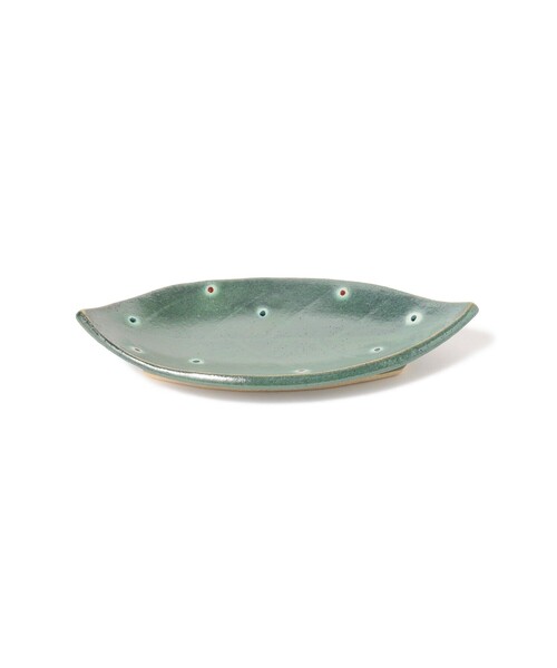 fennica（フェニカ） 食器 濱田友緒 / 濱田窯 葉形板皿 葉っぱトレー大