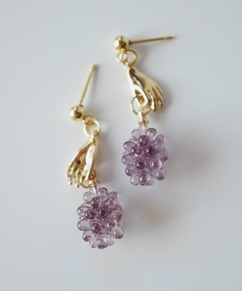 CERCA ピアス jolie minette/もぎたて ぶどう狩り レディース