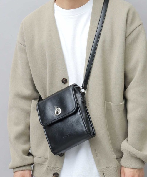 glabella（グラベラ） ショルダーバッグ スプリットレザー（牛床革