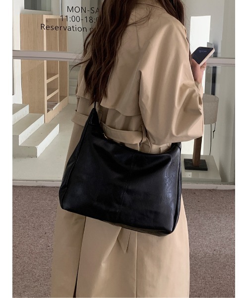 ショルダーバッグ バッグ PUレザー レディース メンズ : ZOZOTOWN