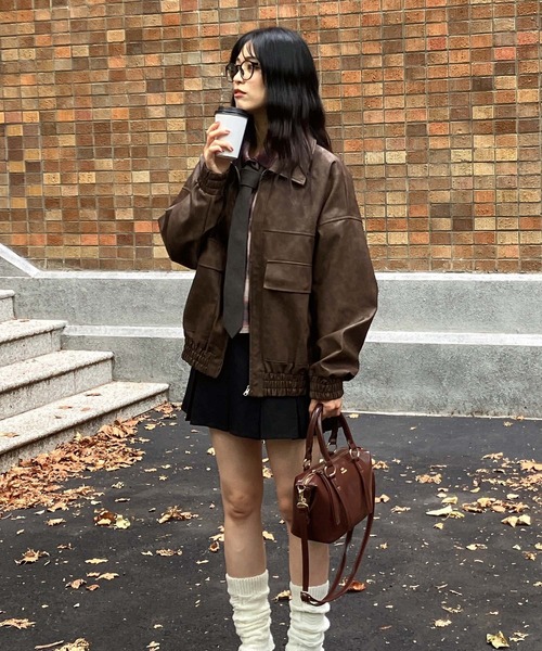 AS KNOW AS（アズノゥアズ） ブルゾン アウター ダブルポケット