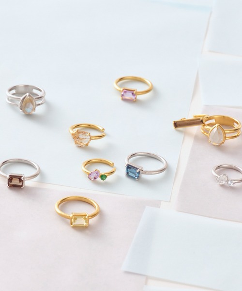 NOIR DE POUPEE（ノワールドプーペ） 指輪 リング bonbon オクタゴン