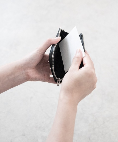 SENTI（センティ） 財布 Dyneema Leather COMPACT ZIP WALLET / 超軽量