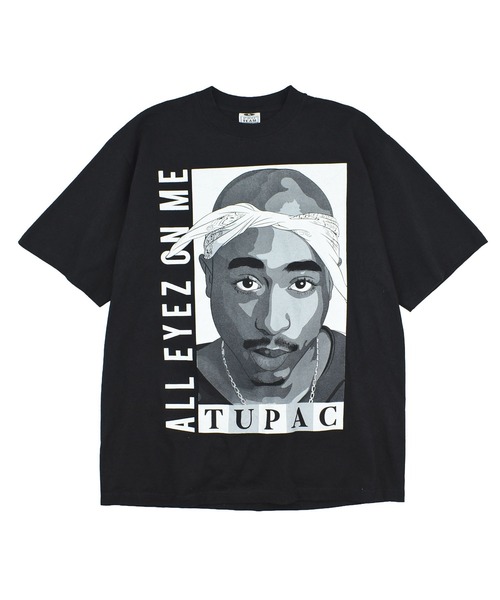 VINTAGE tシャツ 「USED」TUPAC/2PAC ラップ バンド Tシャツ メンズ