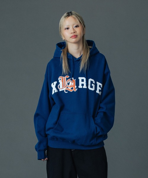 XLARGE（エクストラ ラージ） パーカー LA PATCHED HOODED SWEATSHIRT