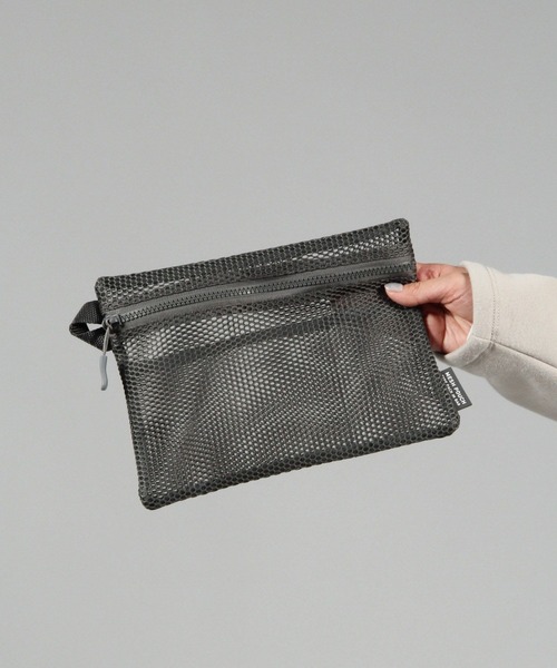 LAKOLE（ラコレ） ポーチ メッシュフラットポーチ(L) / 100038