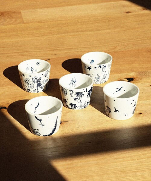 TOKYO CULTUART by BEAMS 食器 横尾忠則 / 髑髏お猪口セット