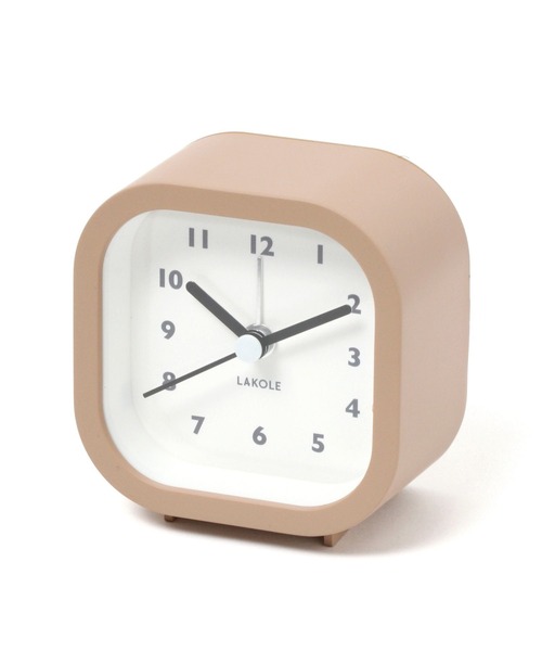 LAKOLE（ラコレ） 時計 ミニスクエア置き時計 / 265814 : ZOZOTOWN