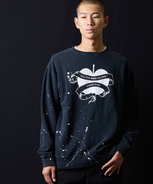 NUMBER (N)INE（ナンバーナイン） トレーナー スウェット HAND PAINTED