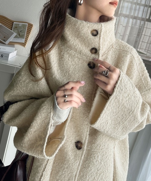 classicalelf（クラシカルエルフ） ステンカラーコート コート 温か