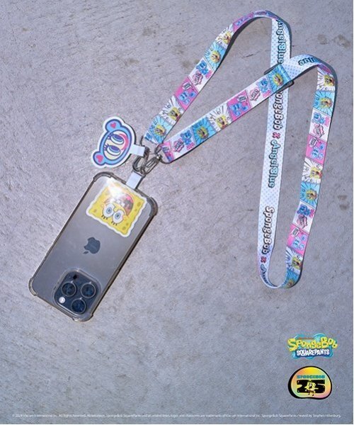 LOVETOXIC 「スポンジ・ボブ」×「Angel Blue」スマホストラップ