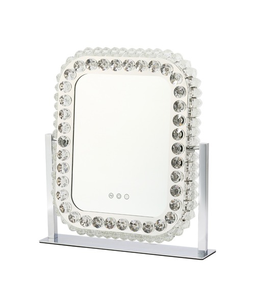 Francfranc（フランフラン） 鏡 ブリエ ハリウッドミラー スクエア