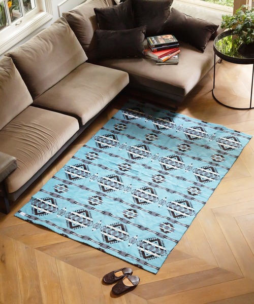 チャイハネ（CAYHANE） ラグ ラグマット 「チャイハネ」オルテガ柄大判