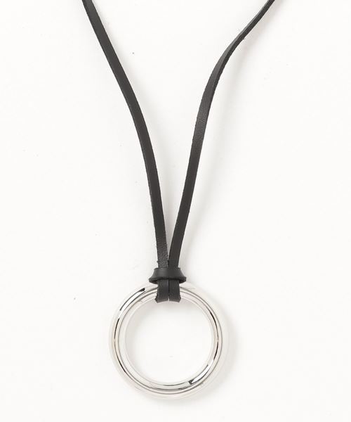 TopIsm（トップイズム） ネックレス マルチパターン革紐ネックレス