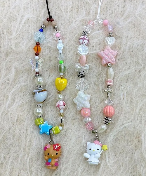 sanrio（サンリオ） 「ハローキティ」ビーズストラップ : ZOZOTOWN