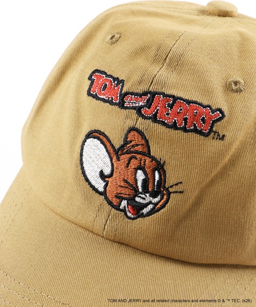 branshes（ブランシェス） キャップ 帽子 「トムとジェリー」刺繍