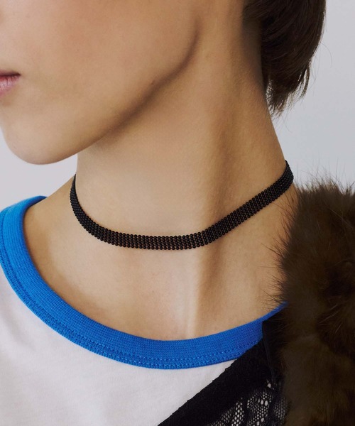 GOLDY（ゴールディ） チョーカー ドット クラスター ライン チョーカー