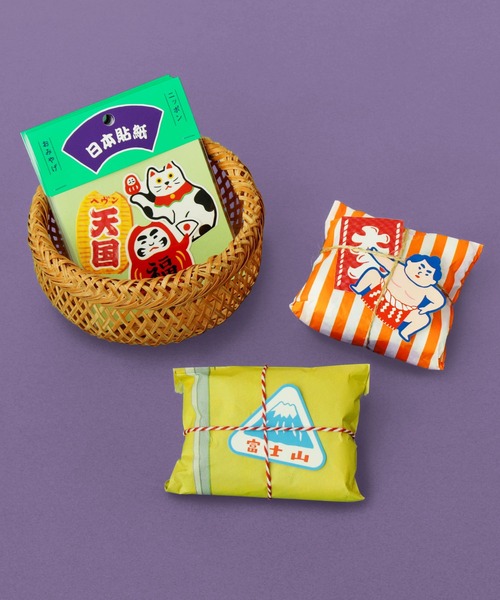 ニューレトロ ステッカー ダイカットシールセット 3枚セット