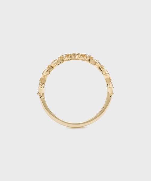 NOJESS（ノジェス） 指輪 リング K10ダイヤモンドピンキーリング