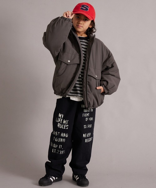 PAIRMANON STREET（ペアマノンストリート） パンツ ランダムロゴ