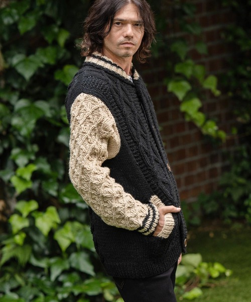 CAMBIO（カンビオ） カーディガン mcg3490-「HIMALAYAN CLIMBERS HAND