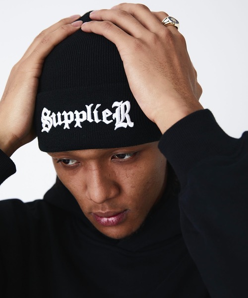 SUPPLIER（サプライヤー） ニット帽 ニットキャップ ビーニー