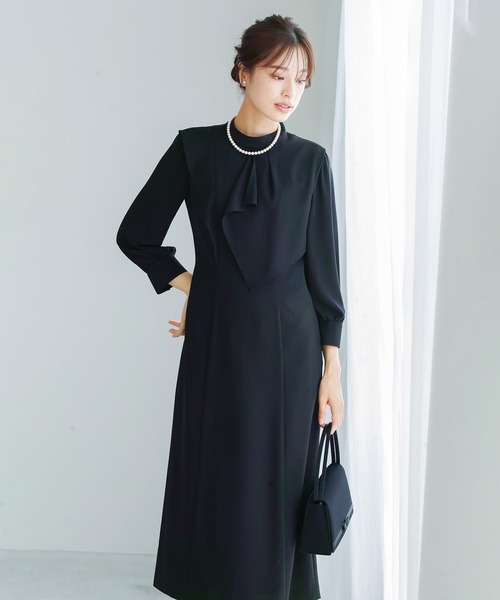 ワンピース 「洗濯機で洗える！接触冷感！2WAYストレッチ！防シワ加工