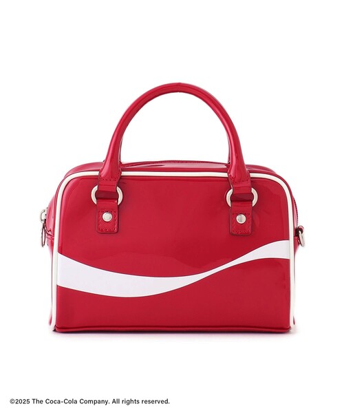 Coca Cola（コカコーラ） ボストンバッグ 「Coca-Cola」2WAYエナメル