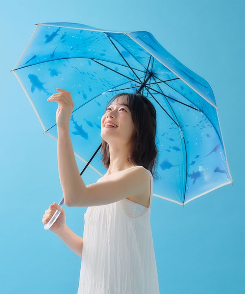 Wpc. 傘 「ビニール傘」えのすい×Wpc. アンブレラ 「おはよう、大水槽