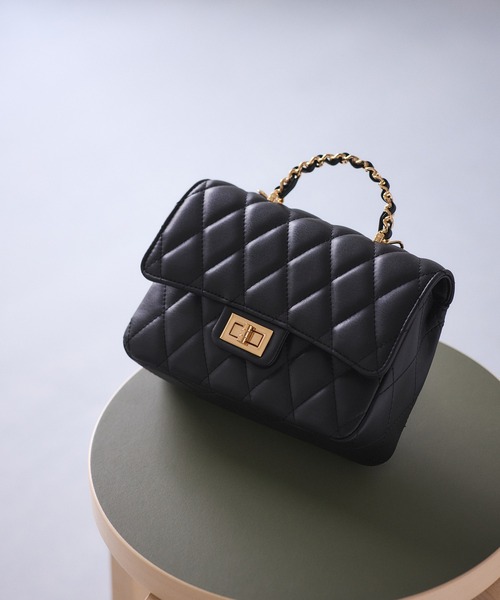 VIS（ビス） ショルダーバッグ バッグ チェーンハンドルキルティング