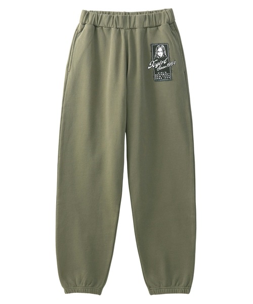 X-girl（エックスガール） スウェットパンツ ジャージ FACE BOX PATCH