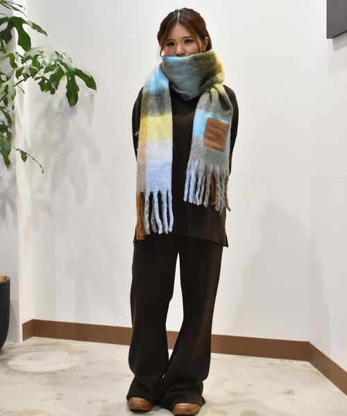 ムラサキスポーツ（MURASAKI SPORTS） マフラー ストール RIKKA FEMME