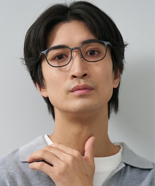 Zoff（ゾフ） 伊達メガネ メガネ 眼鏡 ウェリントン型 メガネ