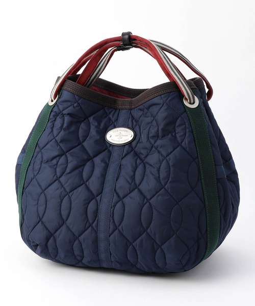 N.I.B トートバッグ 「N.I.B.」日本製キルトラウンドトート レディース